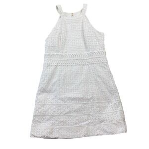 Lilly Pulitzer Size 6 Ashlyn Shift Dress in Resort White